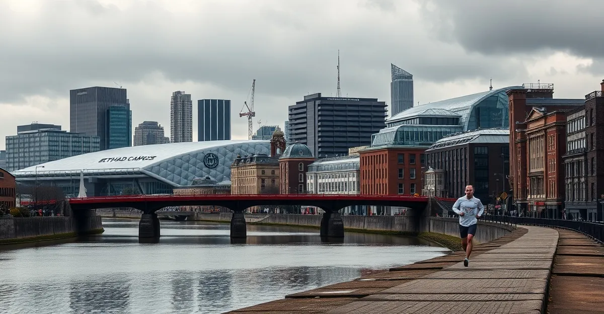 HYROX Manchester skyline