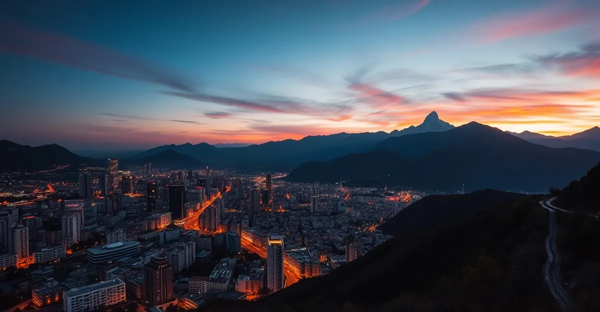 HYROX Monterrey 2026 — Monterrey skyline with the Sierra Madre mountains